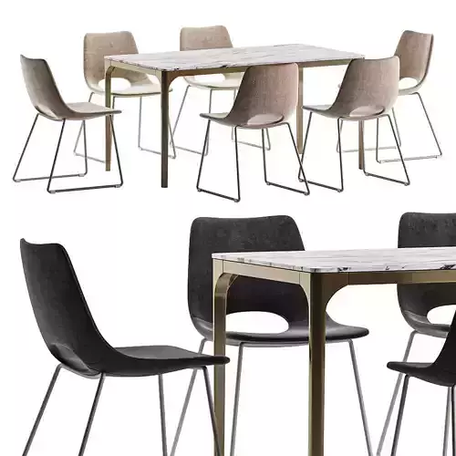 zahara chair canto table