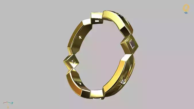 Carre Gem Ring