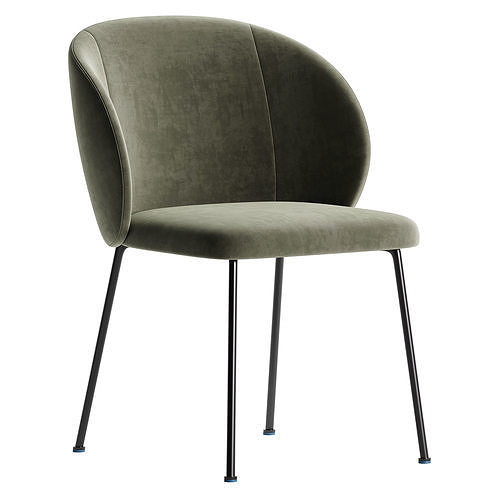 minna chair rina table 3D model 3