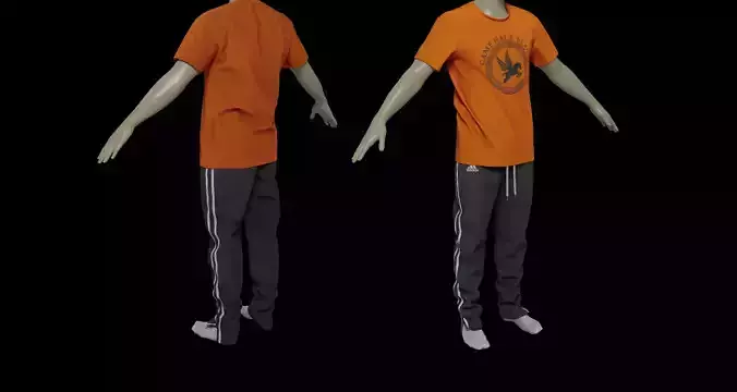 Graphic T Shirts and Joggers 02