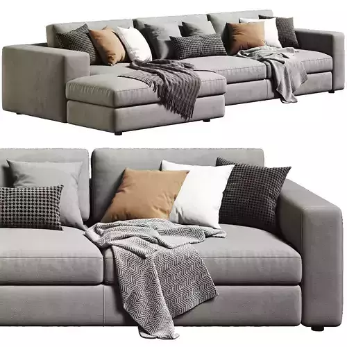 Ditre Urban Chaise Longue 02 3D model