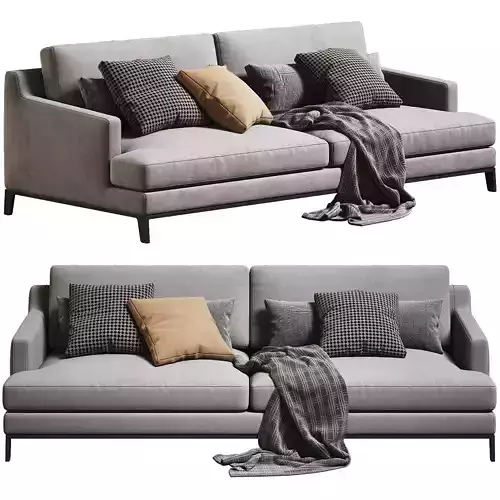 Poliform Bellport 2 Seats 02 3D model