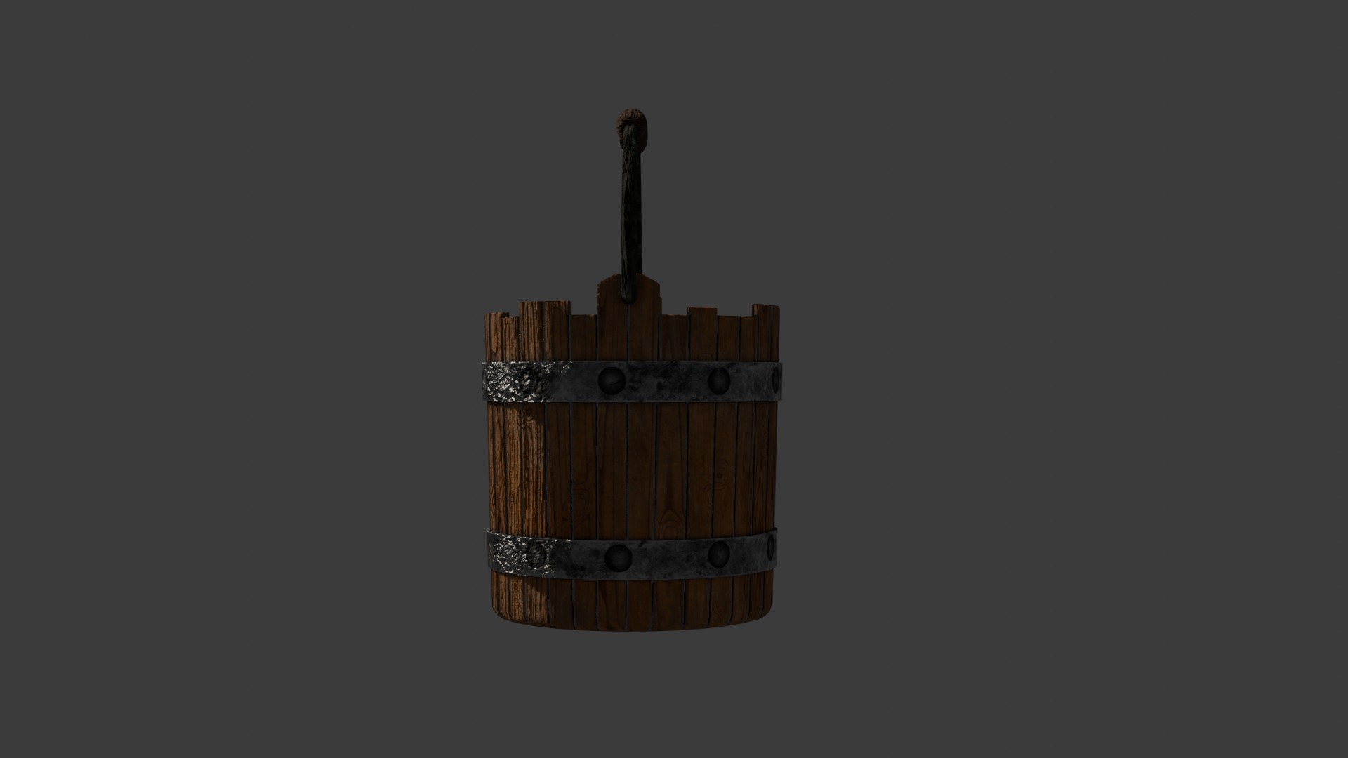 Bucket 3D model_2