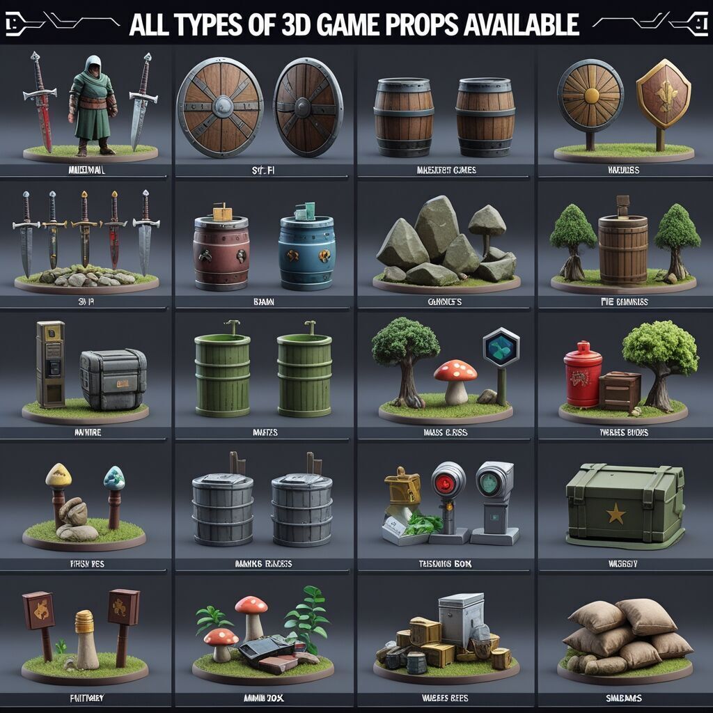 wooden handled knife 3D model_17