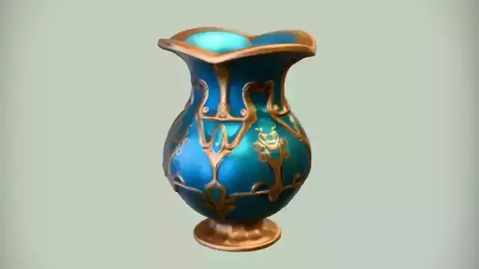 ornate decorative vase 