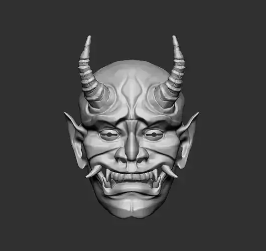 oni demon mask