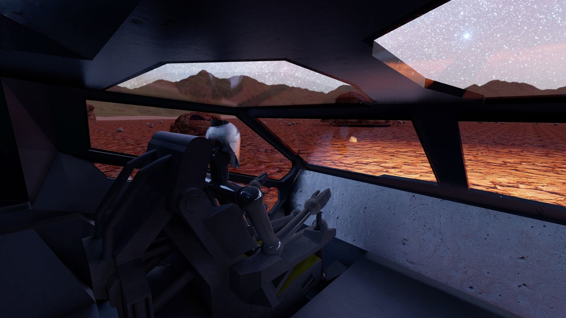 Space rover 3D model_8