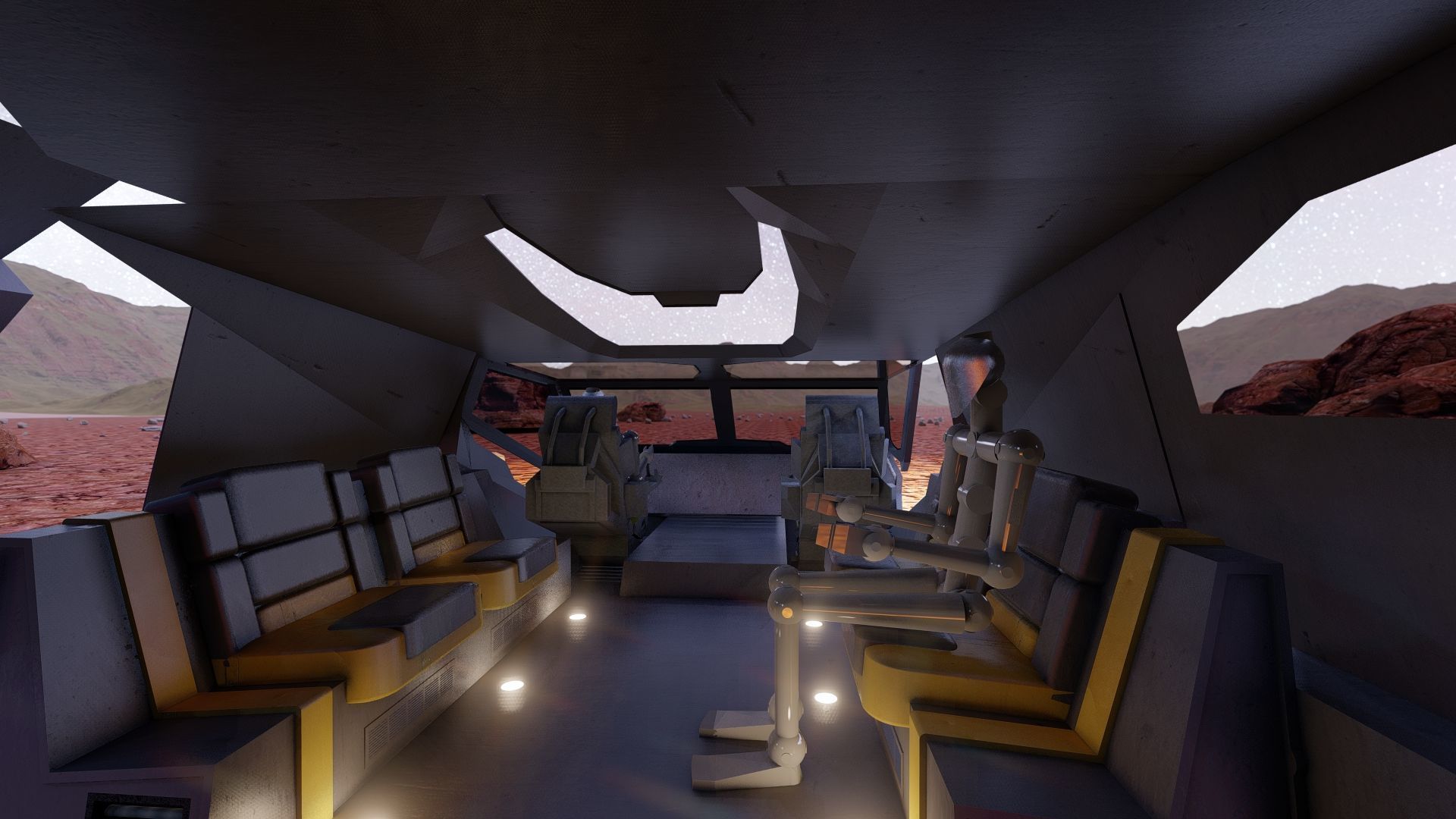 Space rover 3D model_7