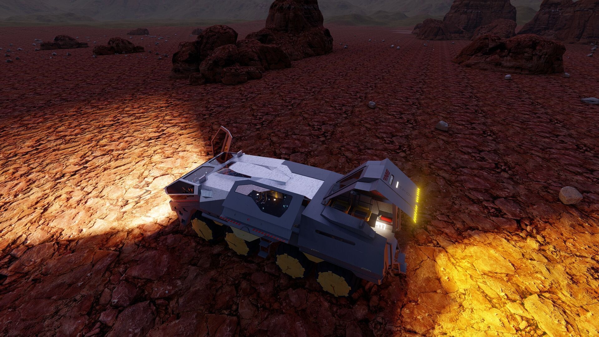 Space rover 3D model_4