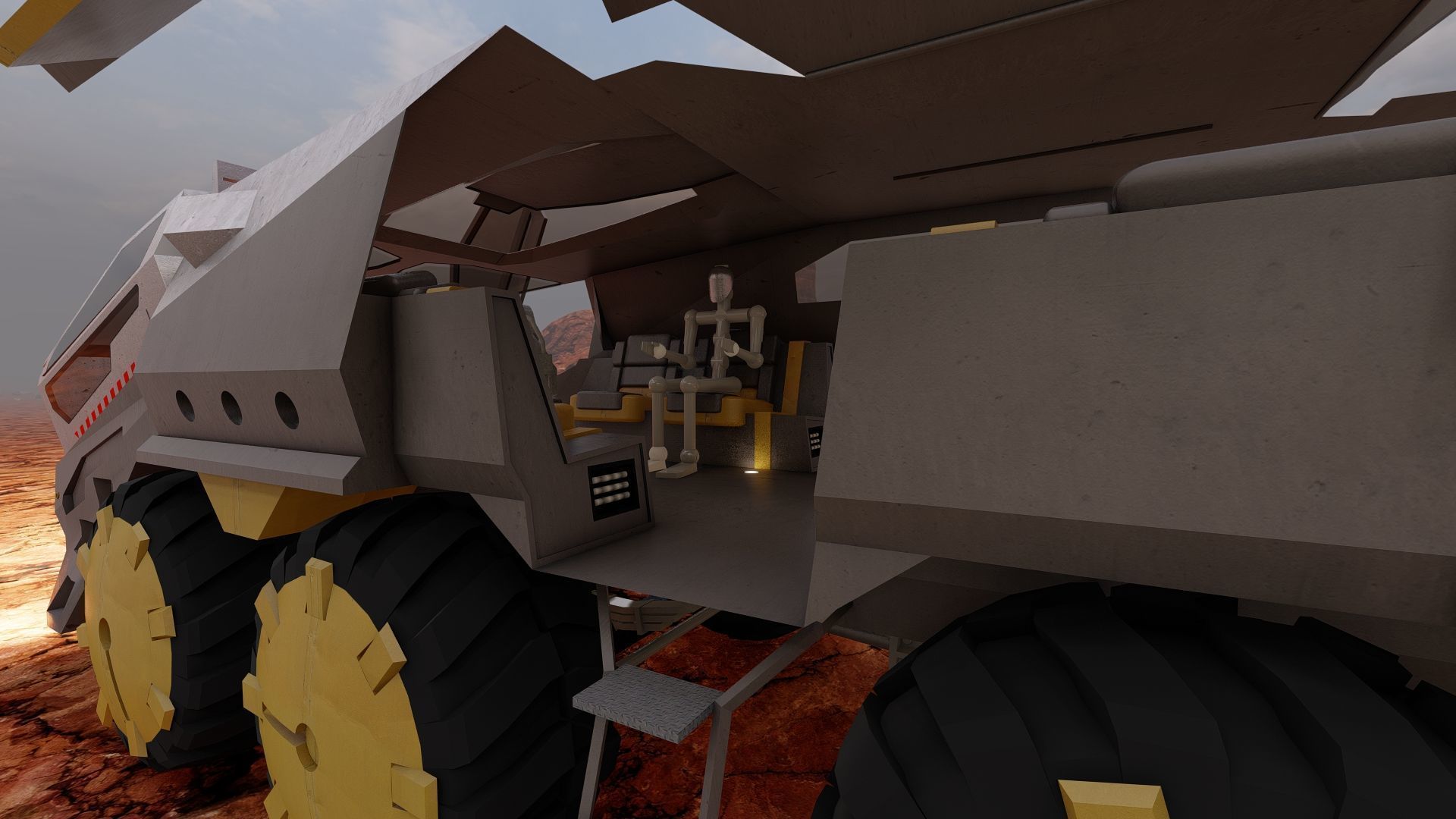 Space rover 3D model_11