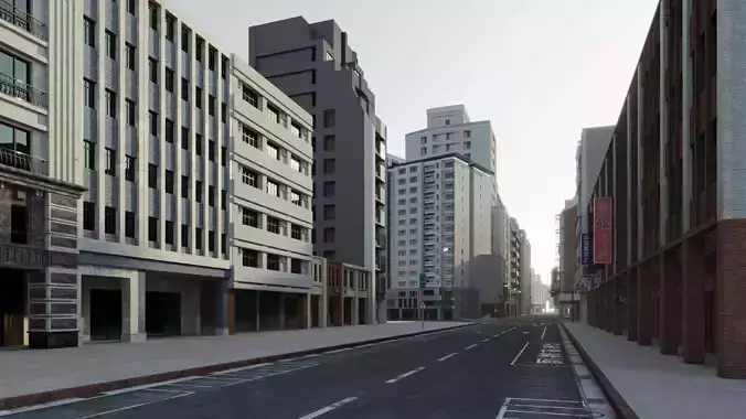 Taiwan Street Taiwan City Block