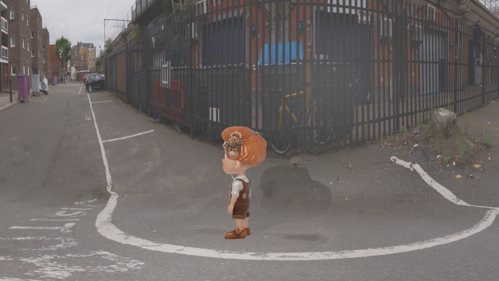 a toy robot boy 3D model_3