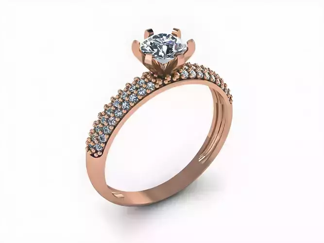 Solitaire Diamond Ring