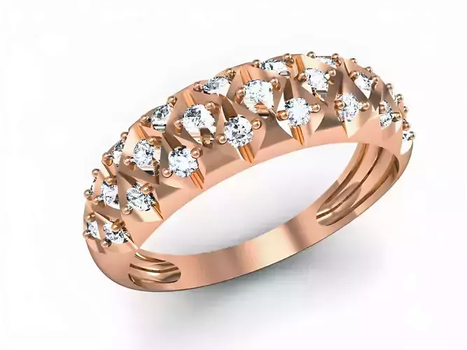 Diamond Band Ring