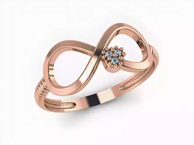 Infinity Diamond Ring
