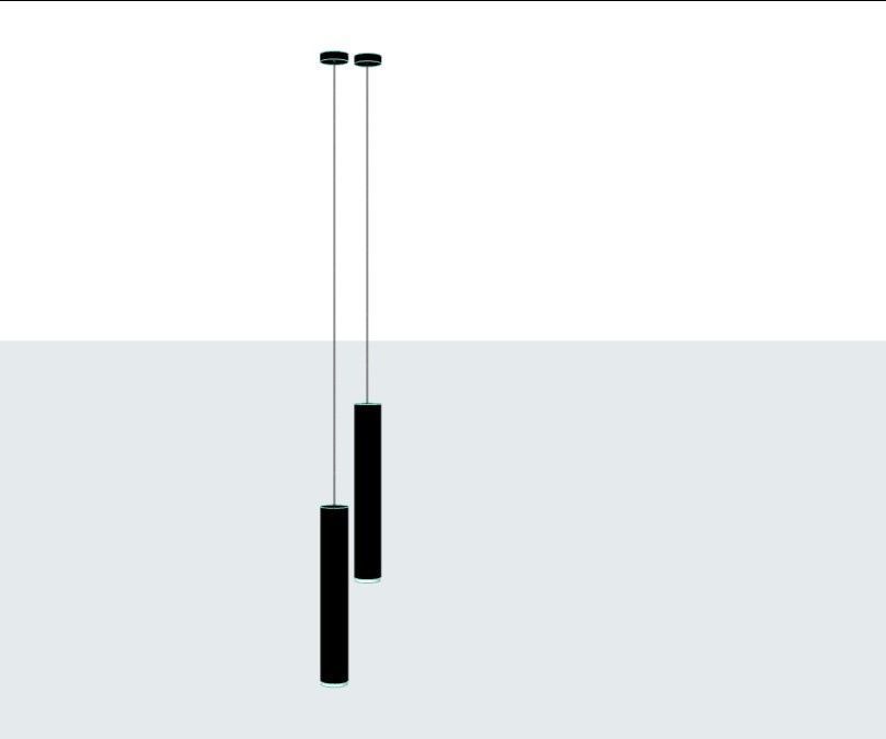 Modern lamp 3D model_1