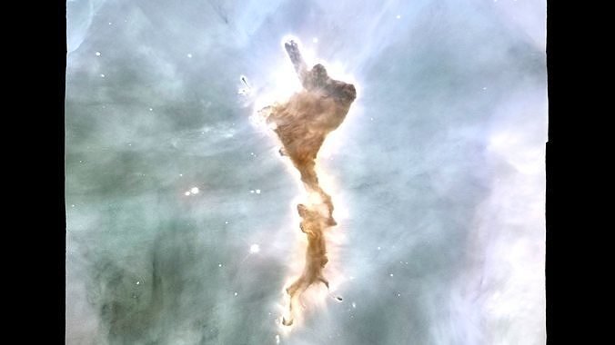 Finger of God Globule 3D model