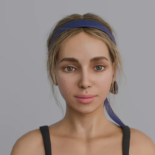 Sveta - Casual Female Character