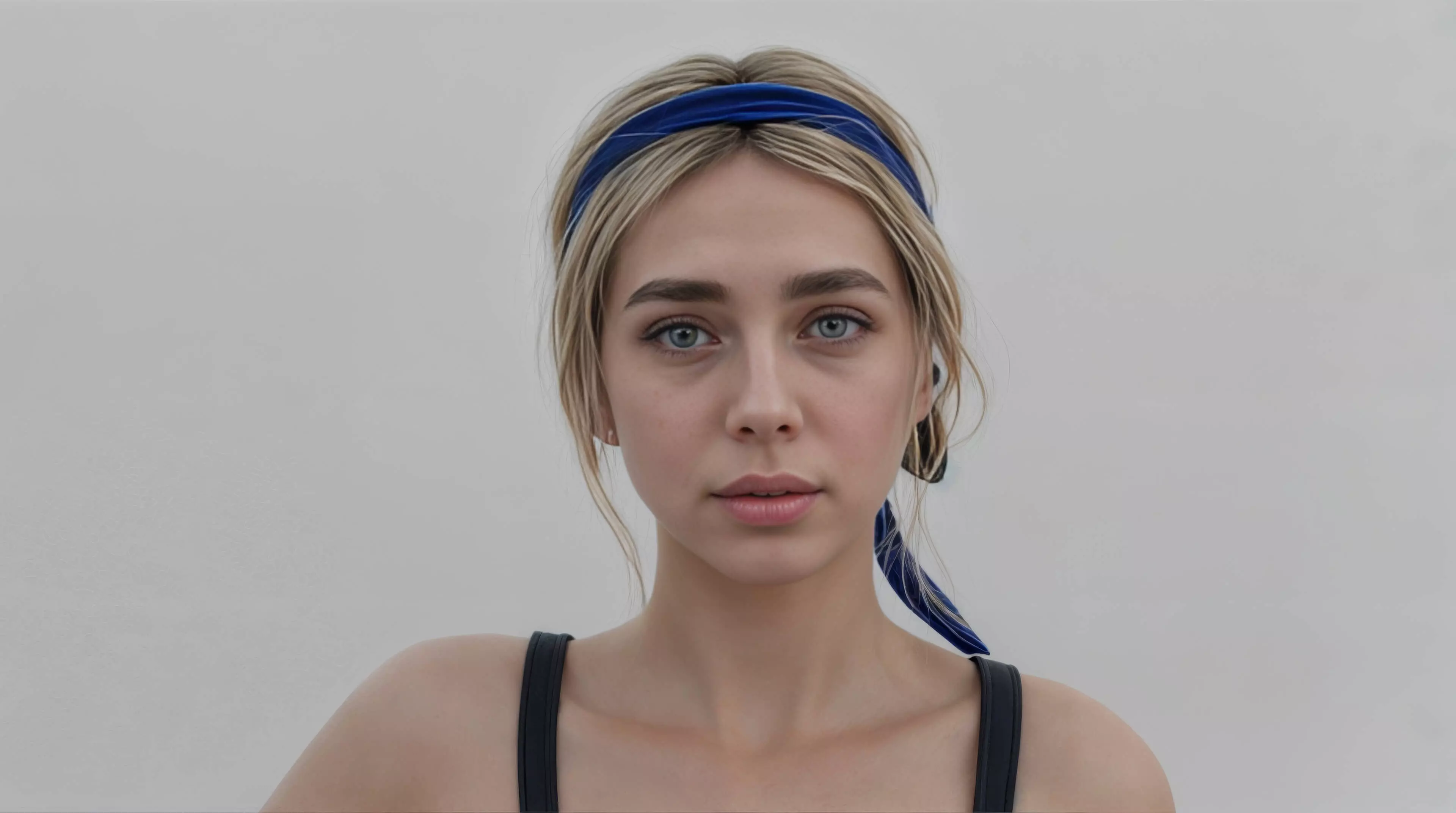 Sveta - Casual Female Character Low-poly 3D model_0