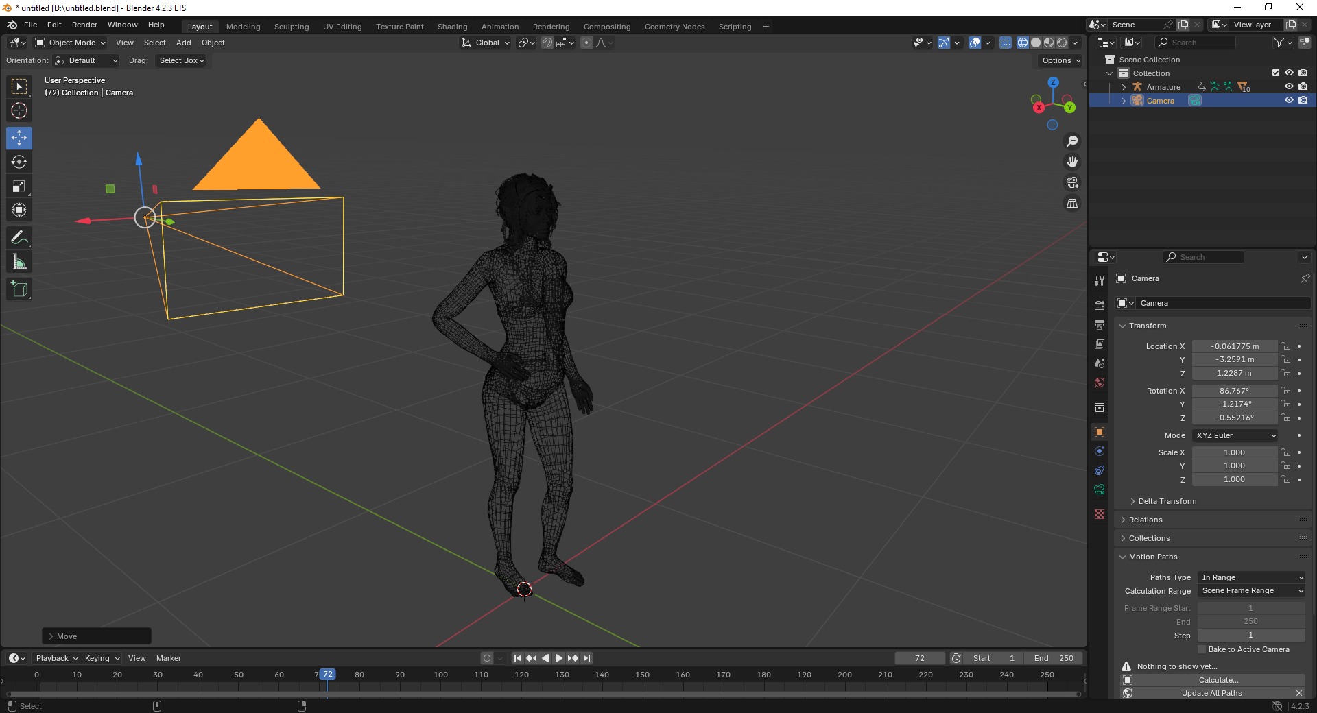 Sveta - Casual Female Character Low-poly 3D model_5