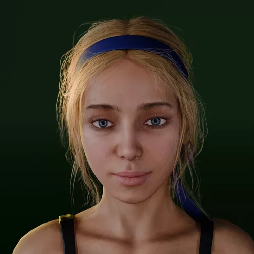 Sveta - Casual Female Character