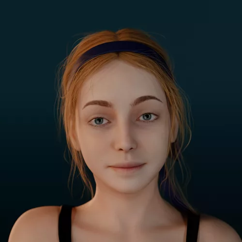 Sveta - Casual Female Character 4K