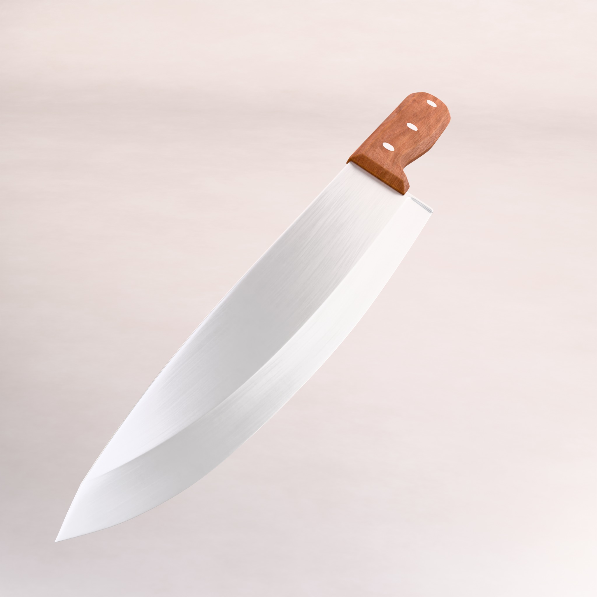 Kitchen Knife 3D model_1