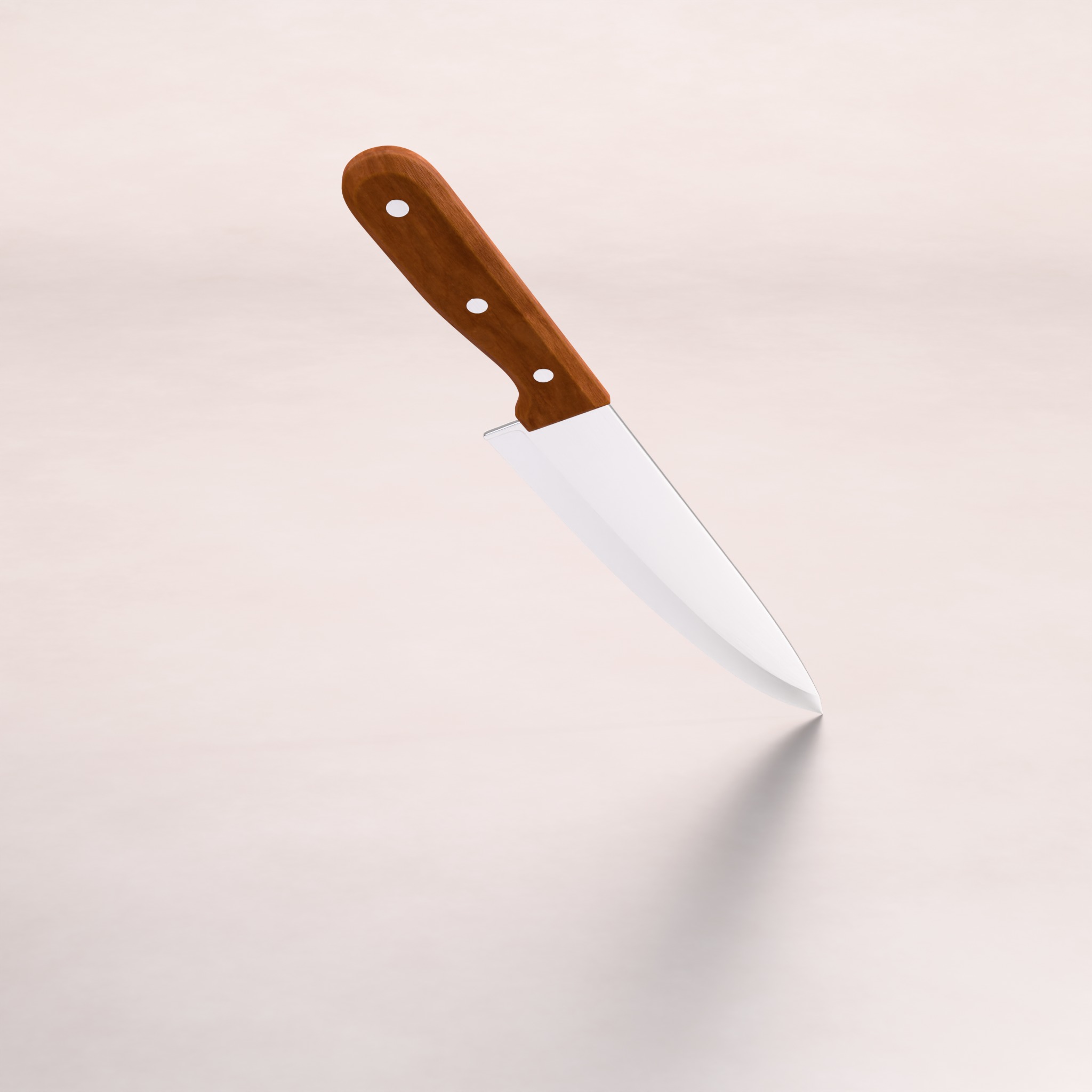 Kitchen Knife 3D model_9