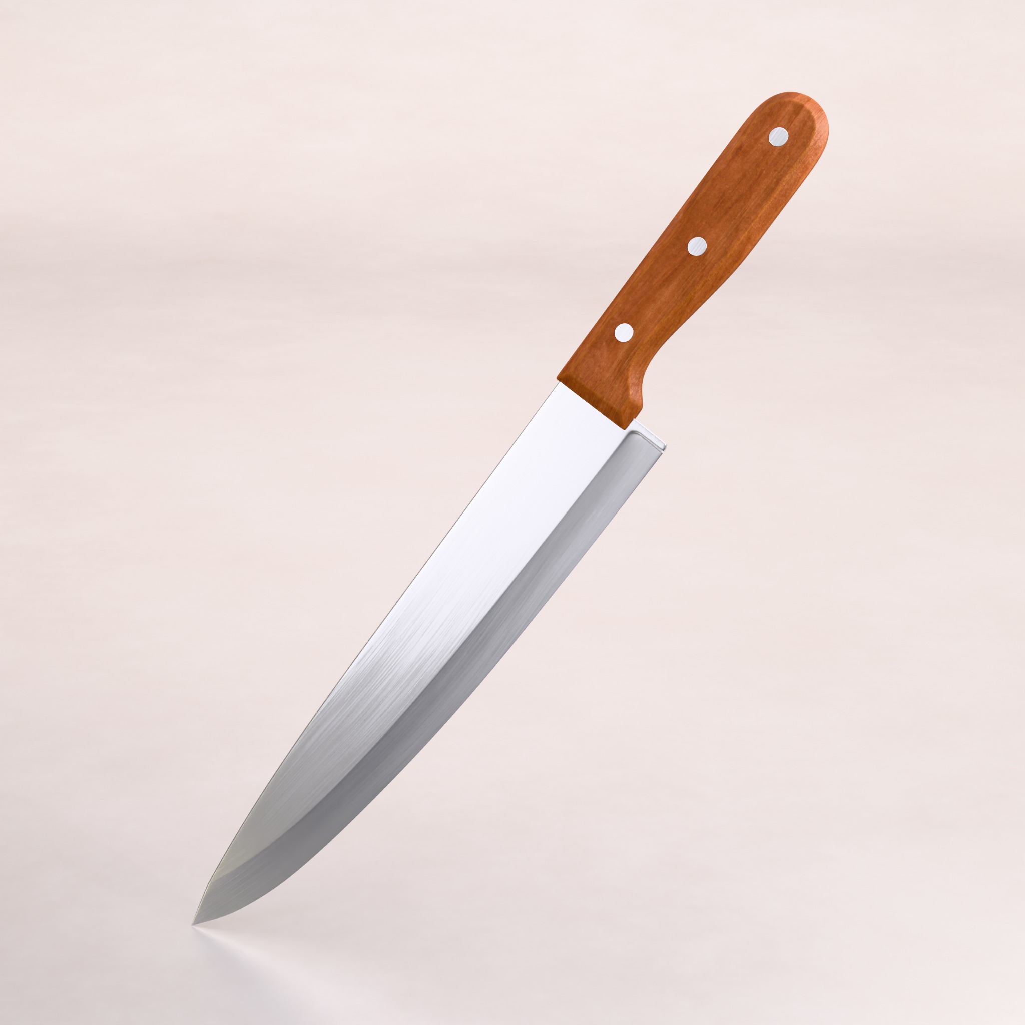 Kitchen Knife 3D model_4