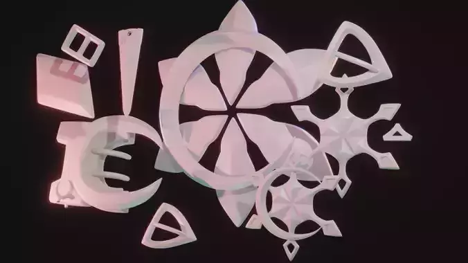 Marvel Rivals - Luna Snow - Cosplay 3D Print Prop