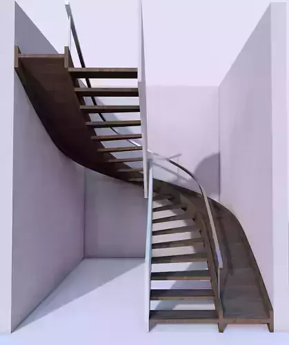 Slide Stairs 3D model