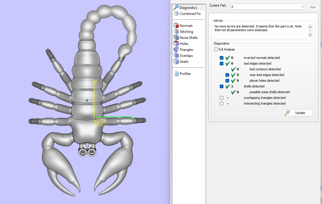 Scorpion 3D print model_10
