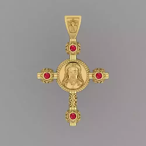 Cross pendant Jesus