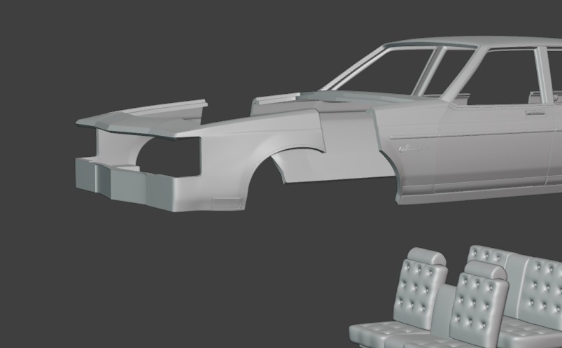 1983 Oldsmobile Regency 3D print model_13