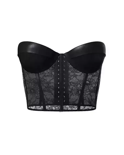 Women Silk Top Bustier