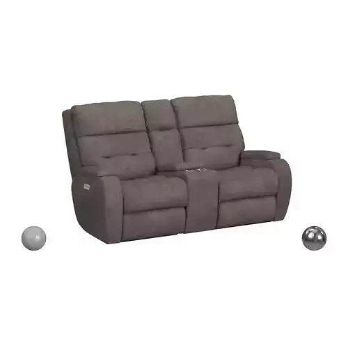  Flexsteel Reclining Loveseat with Console  3D model