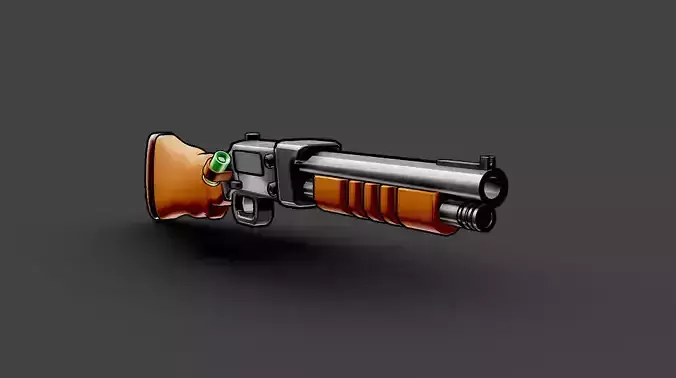 Stylized Shotgun