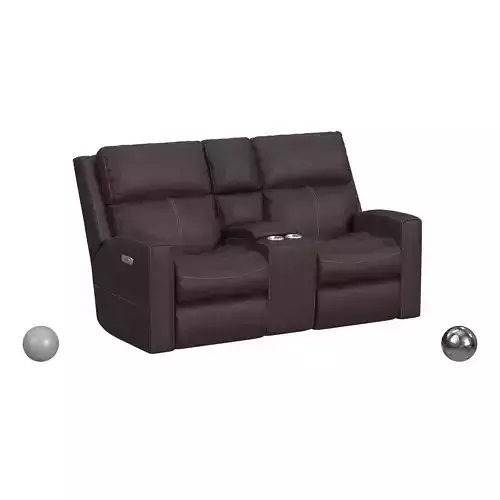 flexsteel Score collection Loveseat with Console