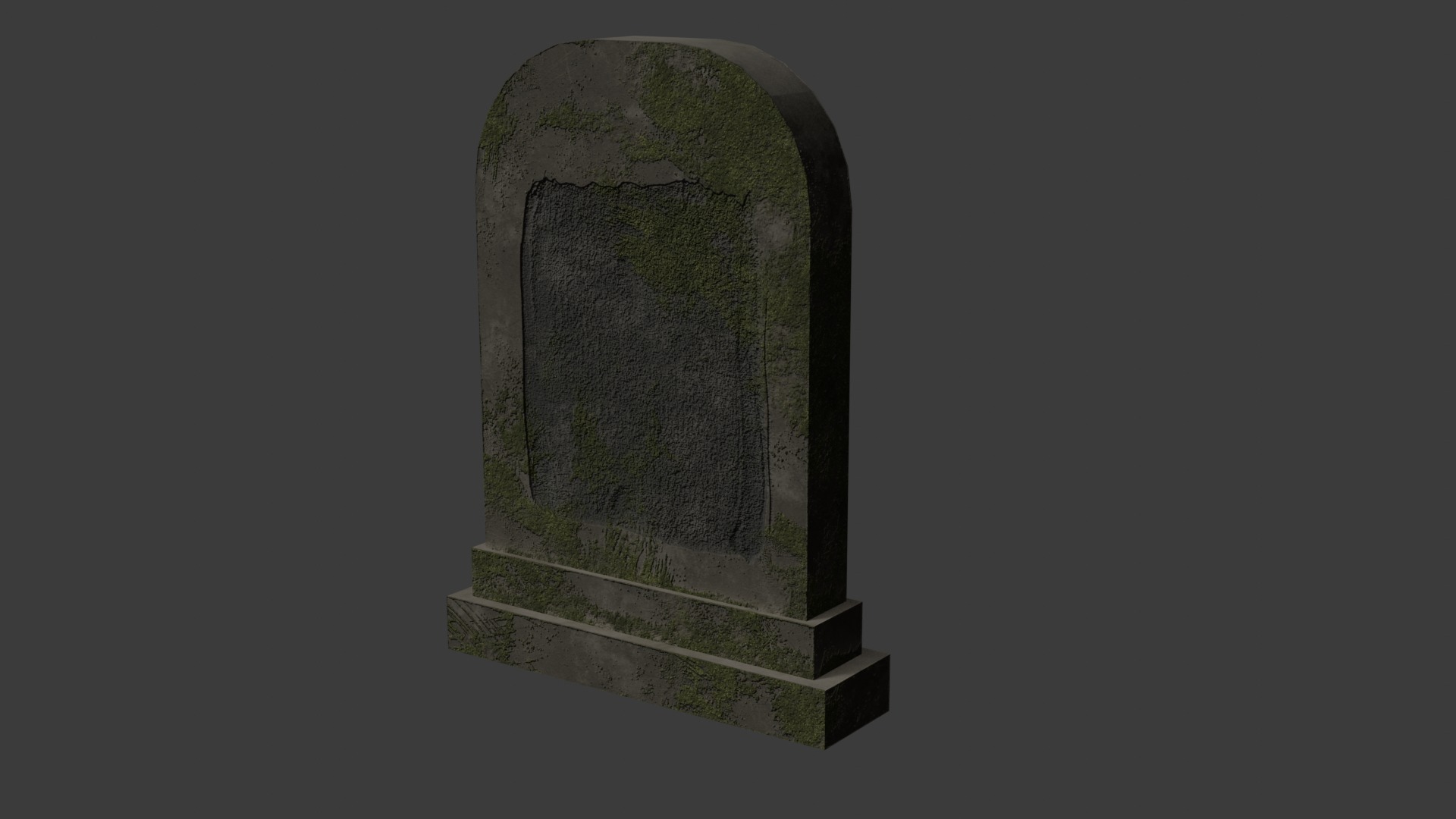 Tombstone 3D model_1