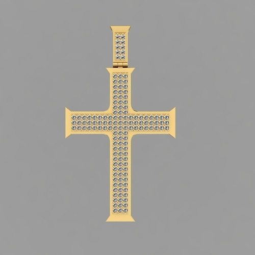 Cross pendant  3D print model