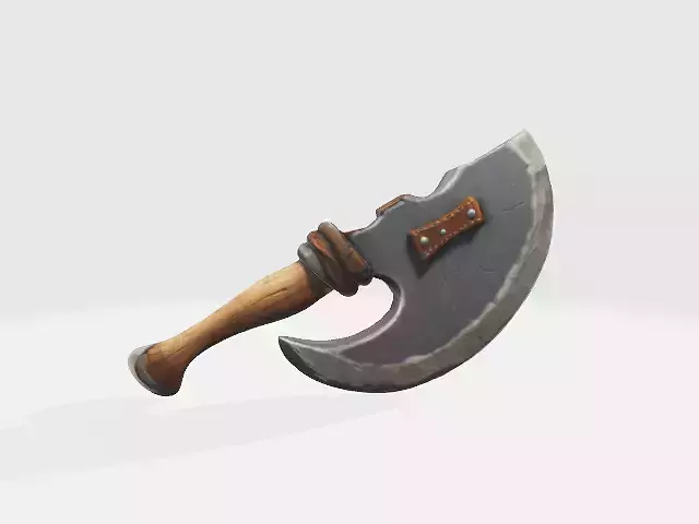 Lowpoly axe