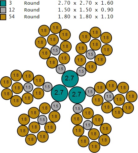 Frivole clip pendant very large model van cleef arpels 3D print model_8