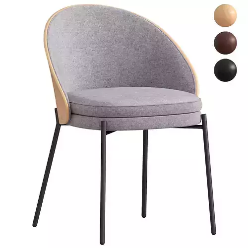 CHAIR EAMY by Kave Home 3D model
