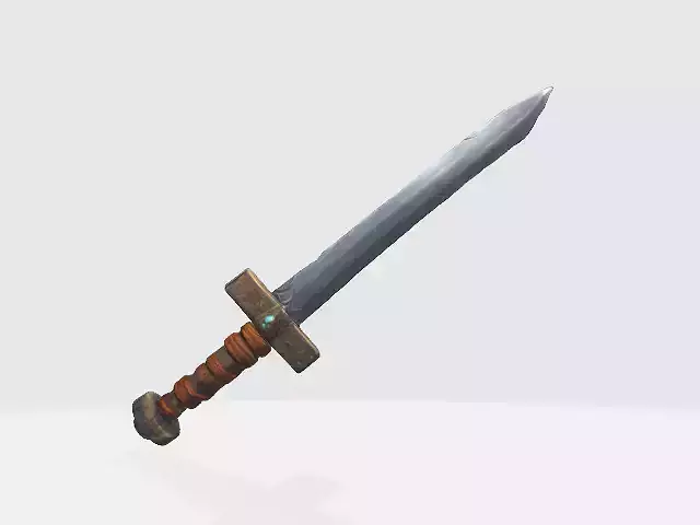 lowpoly sword