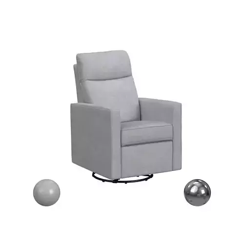 Gabby Pillowback Swivel Glider