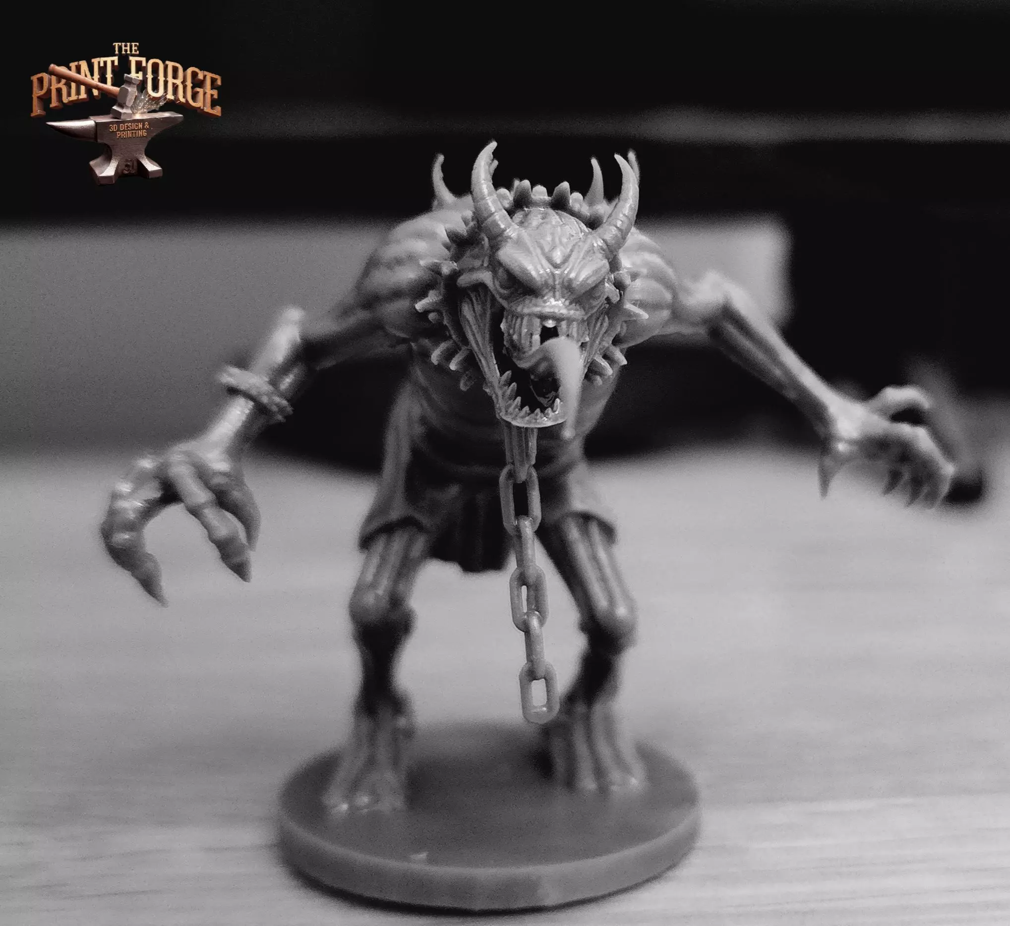 60mm Demon - Dreadspawn 3D print model_0