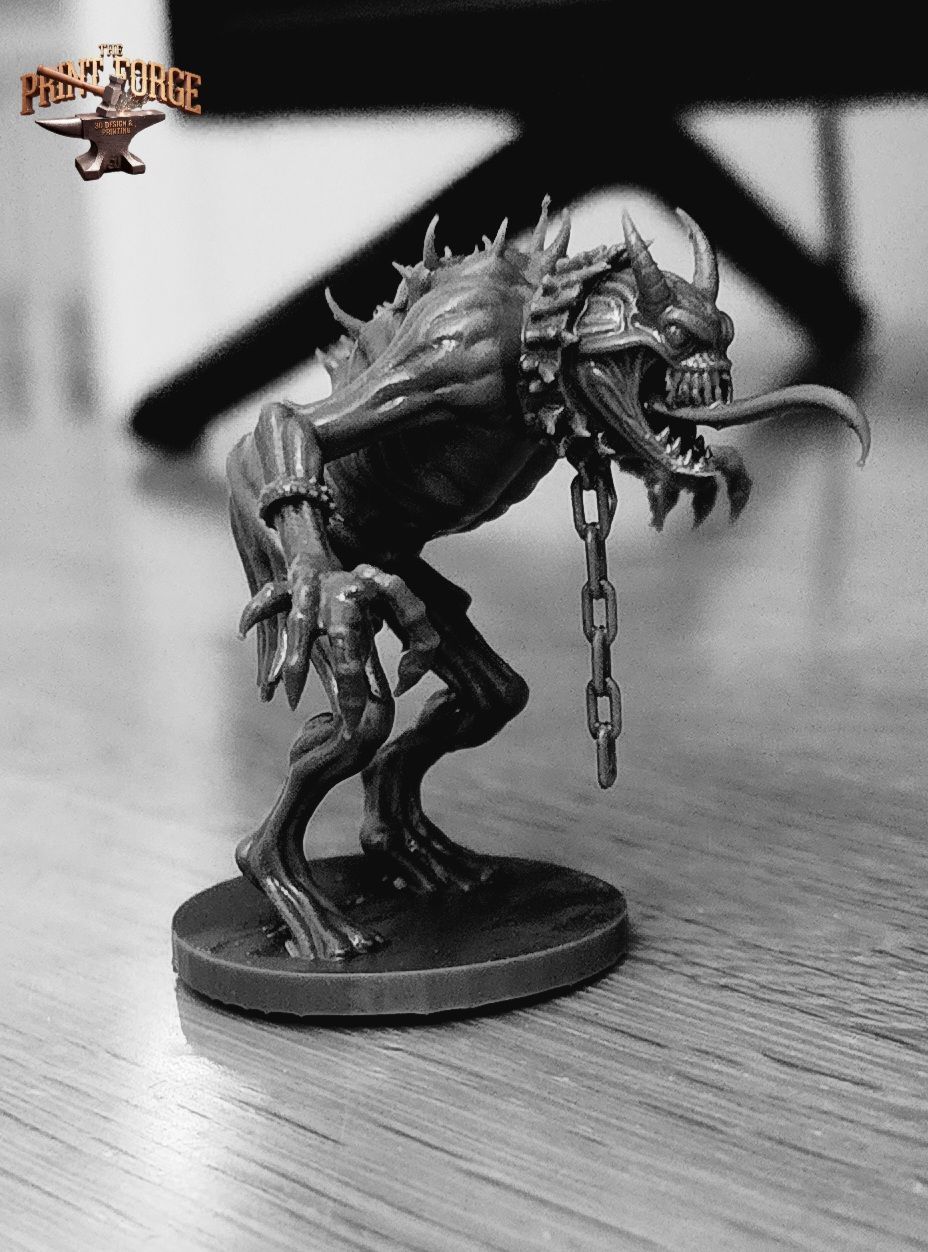 60mm Demon - Dreadspawn 3D print model_1