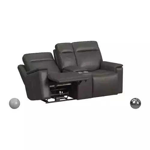 Odell Loveseat With Console Reclined