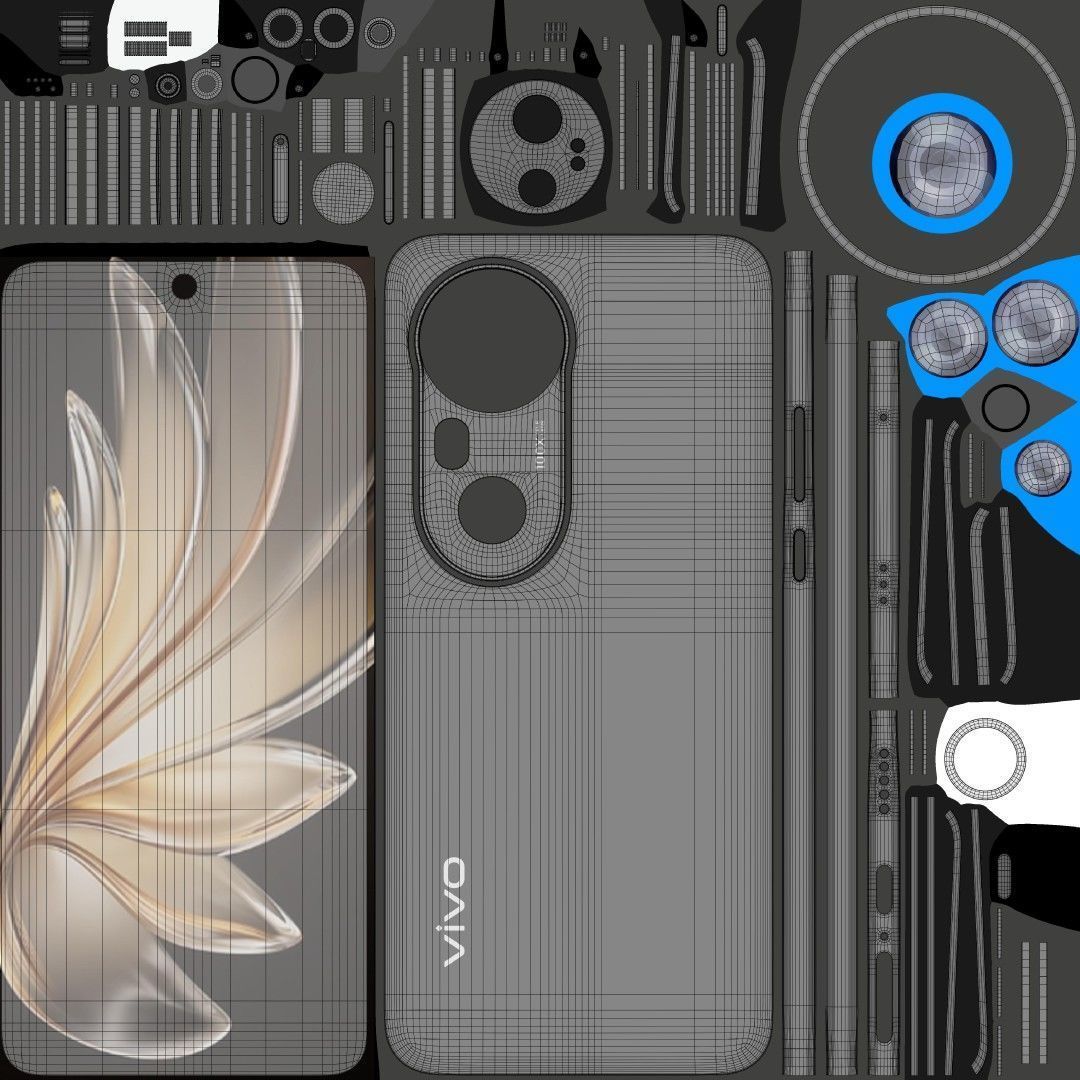 Vivo S20 Pro 3D model_32