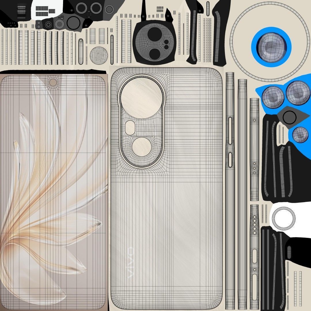 Vivo S20 Pro 3D model_22